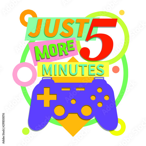 joypad illustration graphic print design
