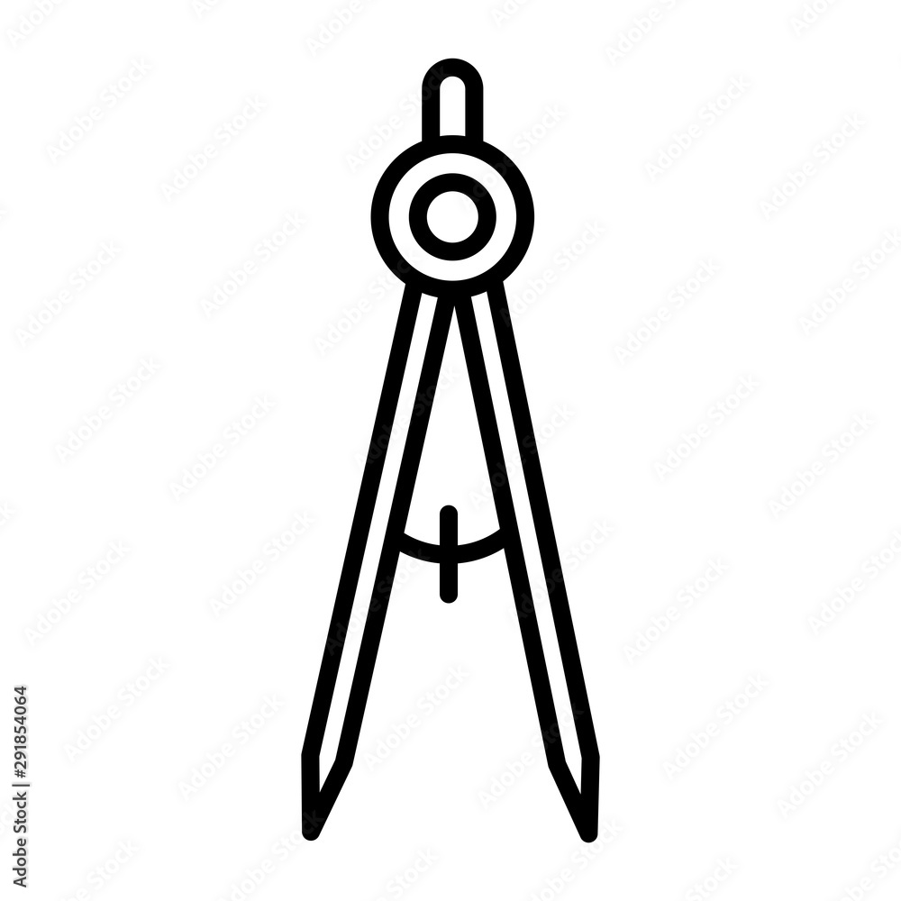 Drawing Compass Icon Vector Design Template Drawing Compass Icon Vector Design Template