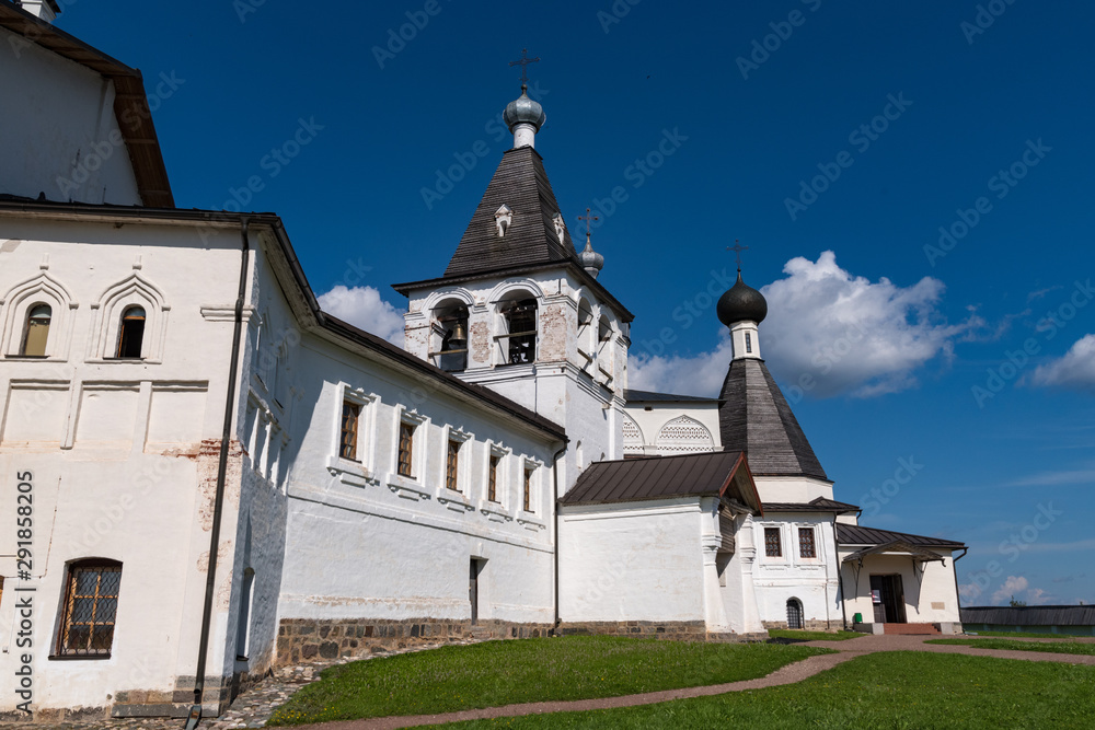 Ferapontov Belozersky monastery. Monastery of the Russian Orthodox Church. Kirillov district of Vologda Region. Russia