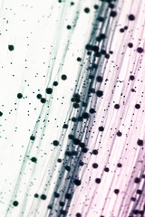 Abstract textures with slimes on white background