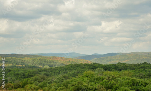 panorama of mountains
