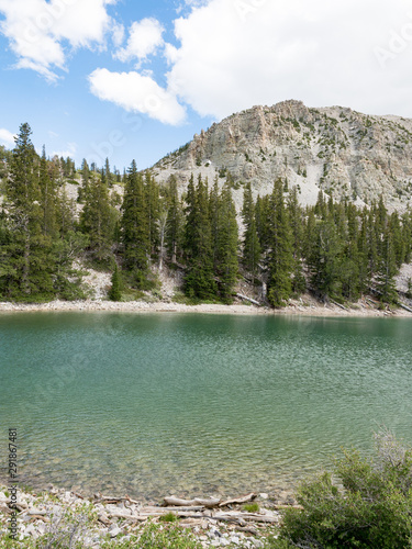 Theresa Lake, alpine lake in Great Basin National Park, Baker, Nevada, USA