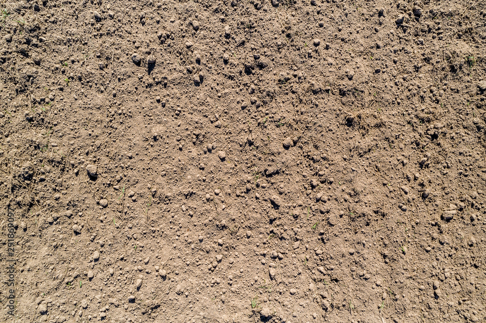 plowed field in spring aerial photography plowed field in spring aerial photography