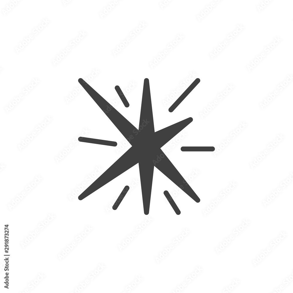 Sparkle, star flare vector icon. filled flat sign for mobile concept and web design. Flash, star glyph icon. Symbol, logo illustration. Vector graphics Sparkle, star flare vector icon. filled flat sign for mobile concept and web design. Flash, star glyph icon. Symbol, logo illustration. Vector graphics
