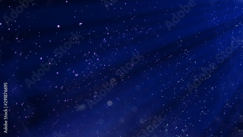 shiny spotlight background. Abstract flare, glitter and glowing rays lights object on black screen. © Ser