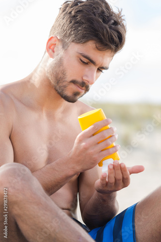 man skin care in summer