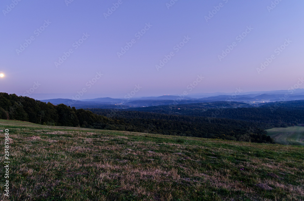 Panorama z Bezmiechowej Panorama z Bezmiechowej