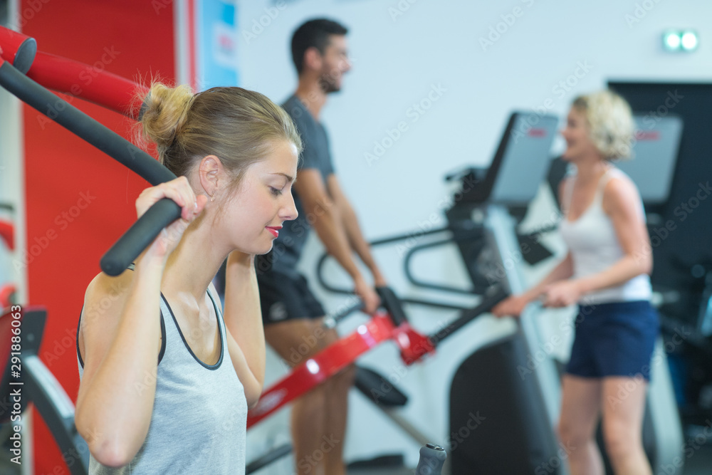 women doing push ups training arms women doing push ups training arms