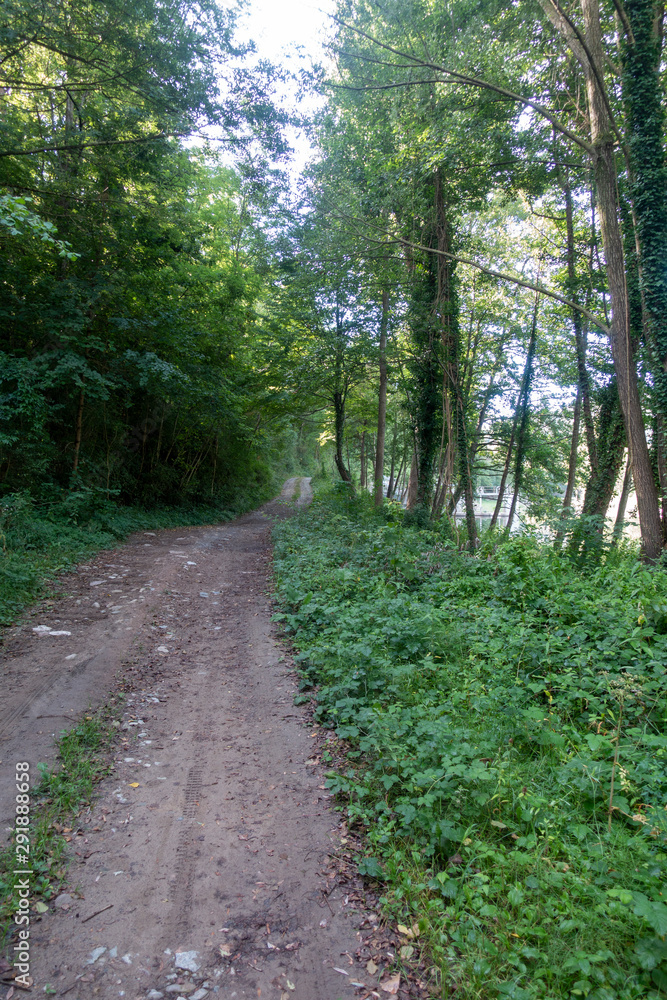 Fototapeta premium The ter route through the interior of Girona
