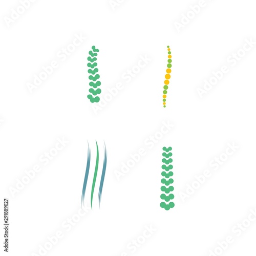 Spine diagnostics symbol