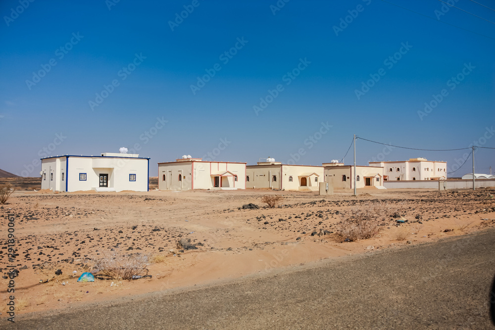 Residential units in the suburb of Umm Aldoom, Makkah Province, Saudi Arabia 