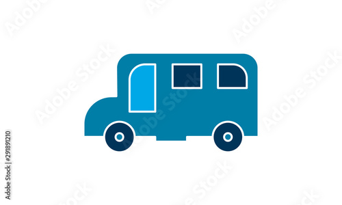 Wallpaper Mural School bus icon for student transportation Torontodigital.ca