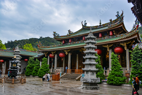 visiting Xiamen, Fujian region, China, sunlight rock temple