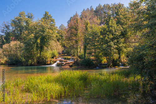 Rastoke near Plitvice national park in Croatia