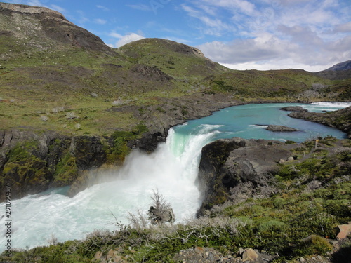 Torres Del Paine National Park Waterfall