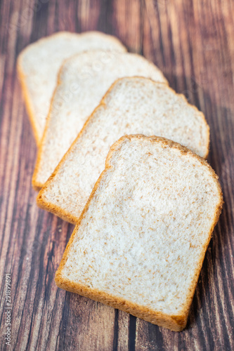 close up sliced whole grain bread