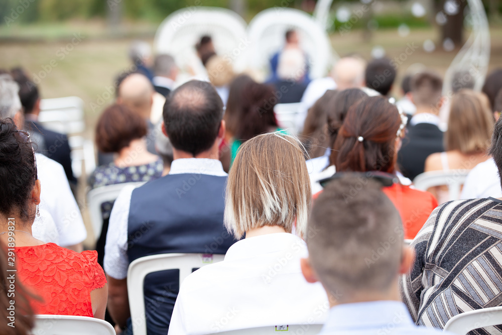 public lors d'un mariage public lors d'un mariage