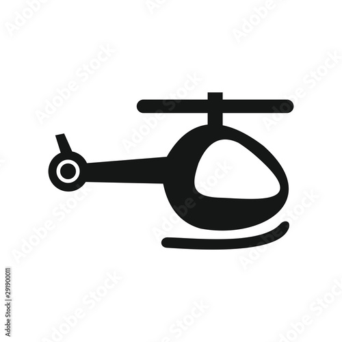 helicopter icon symbol vector illustration