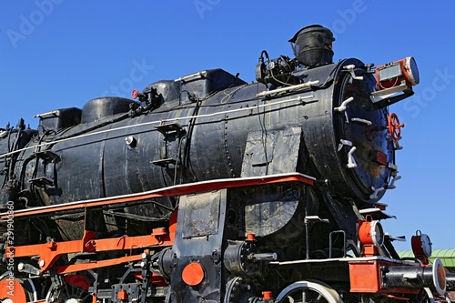 The old steam train