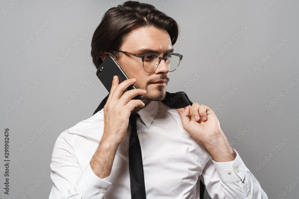 Portrait of a handsome young businessman wearing suit Portrait of a handsome young businessman wearing suit