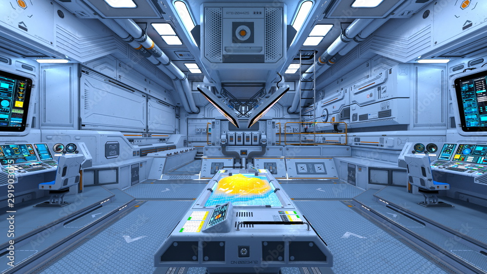 Fototapeta premium 未来的建物