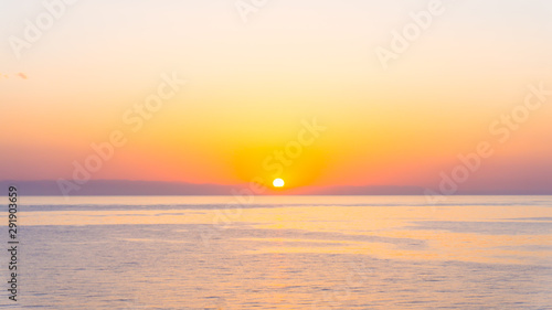 sunset  sunrise view postcard sea