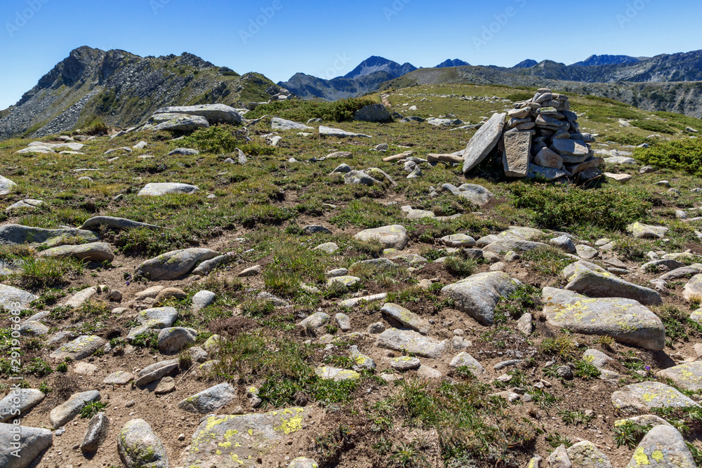 Fototapeta premium Summer landscape of Pirin Mountain, Bulgaria