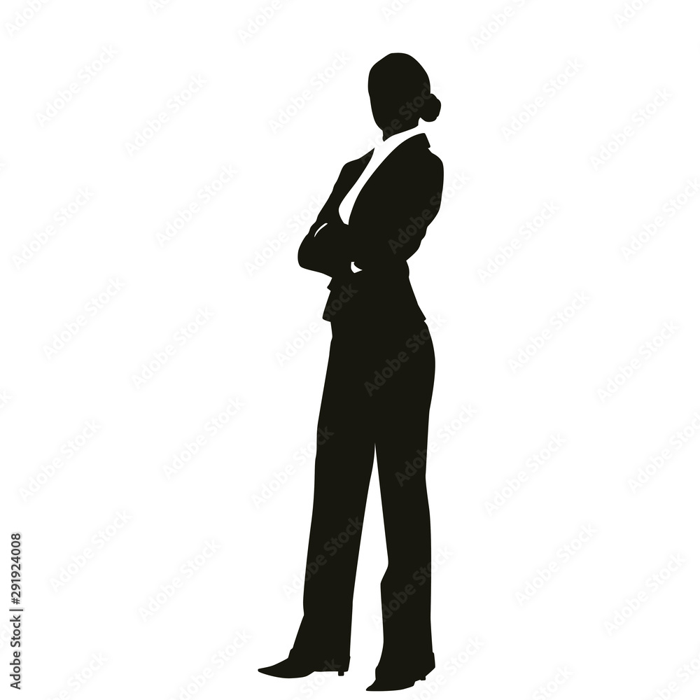 Businesswoman Silhouette