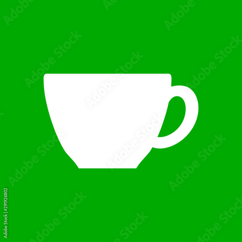 Tasse und Hintergrund