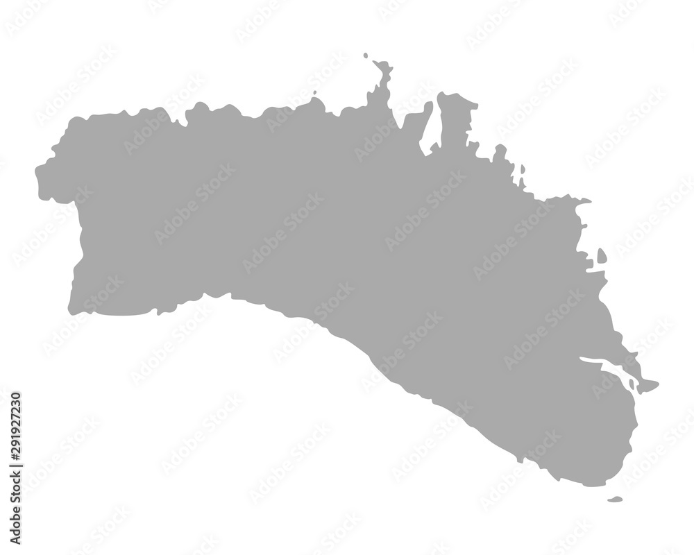 Karte von Menorca