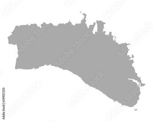 Karte von Menorca