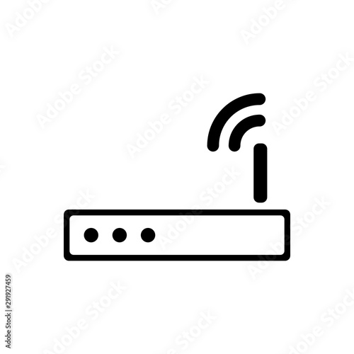 Router und Hintergrund