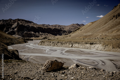 Wallpaper Mural River bed in the himalayas, Ladakh, India Torontodigital.ca