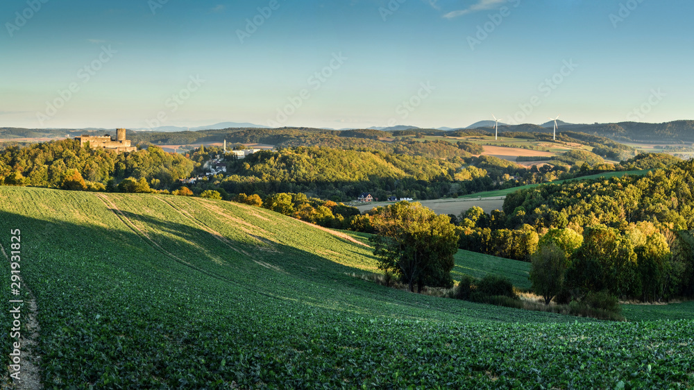 Hills near Bolkow Town/Lower Silesia/Poland
