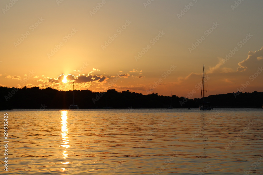 sonnenuntergang Kroatien