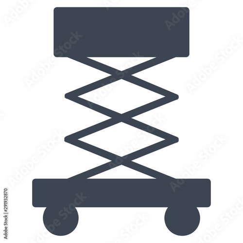 Architecture, building, construction, equipment, factory, industry, suppressor vector icon