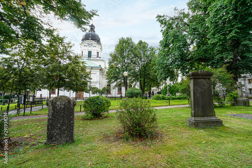Obraz na płótnie Adolf Fredriks church in Stockholm
