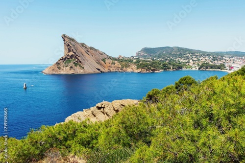 Vue sur le Bec de l'Aigle, La Ciotat