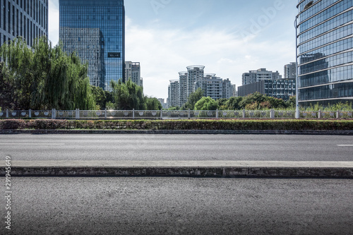 Modern Urban Architectural scenery in Jiangsu Province, China © ruixue