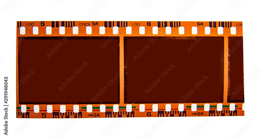 Negative film of(35 mm.) film frame.With copy space.film camera. Negative film of(35 mm.) film frame.With copy space.film camera.