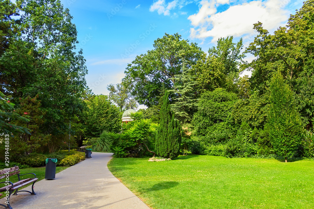 Obraz premium Margaret Park in Budapest