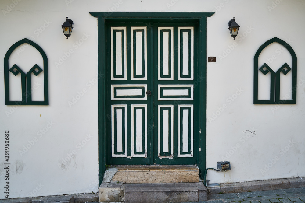 Obraz premium old door background and texture