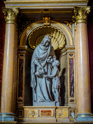 Photography Marble statue of St