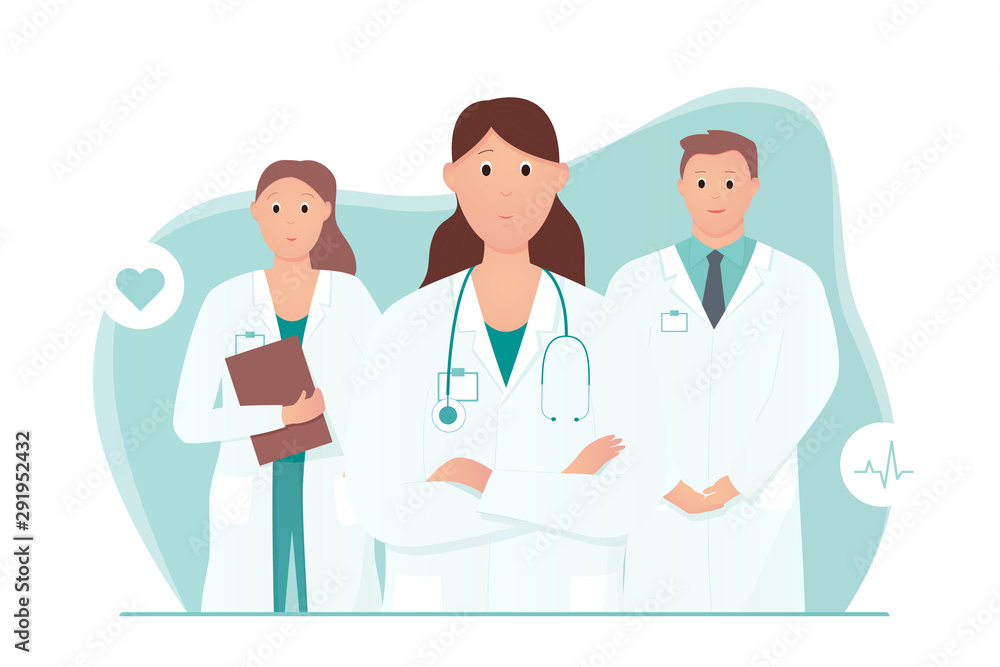 Experienced doctor with and nurse and intern. Experienced doctor with and nurse and intern.