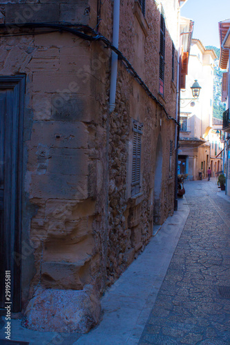 Fototapeta Naklejka Na Ścianę i Meble -  Old streets in the old City Palma de Mallorca 