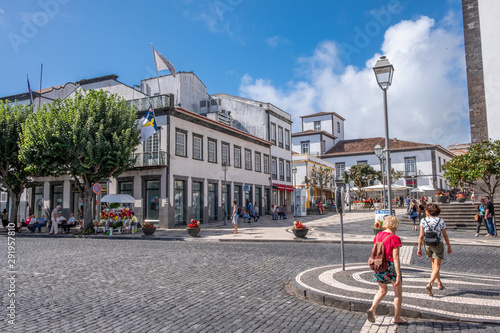 Photos Azores, Ponta Delgada downtown city center of Ponta Delgada, São Miguel Island,