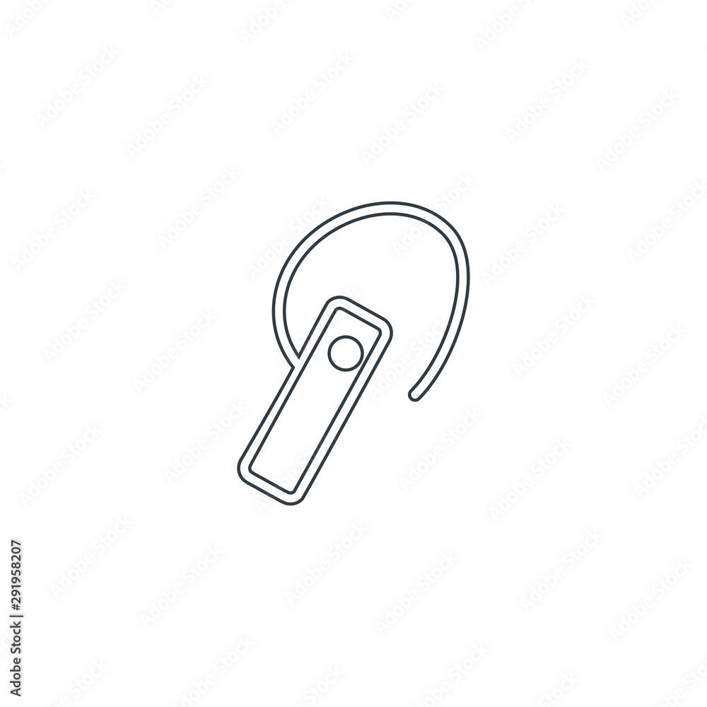 Headphone icon. Auido music symbol Headphone icon. Auido music symbol