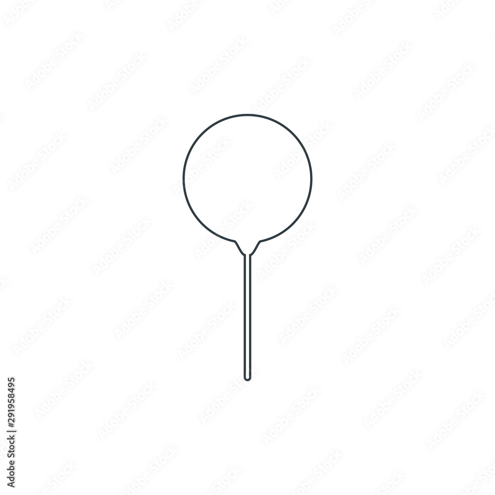 Balloon icon. Child toy symbol Balloon icon. Child toy symbol