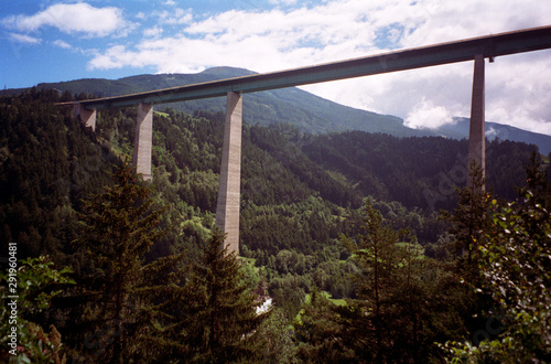 Bridge, Europe bridge, Motorway Bridge, Brenner, Tyrol, Austria, Europe photo