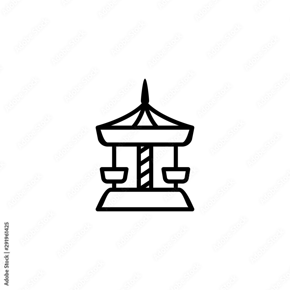 Carousel icon Cild entertainment symbol Carousel icon Cild entertainment symbol